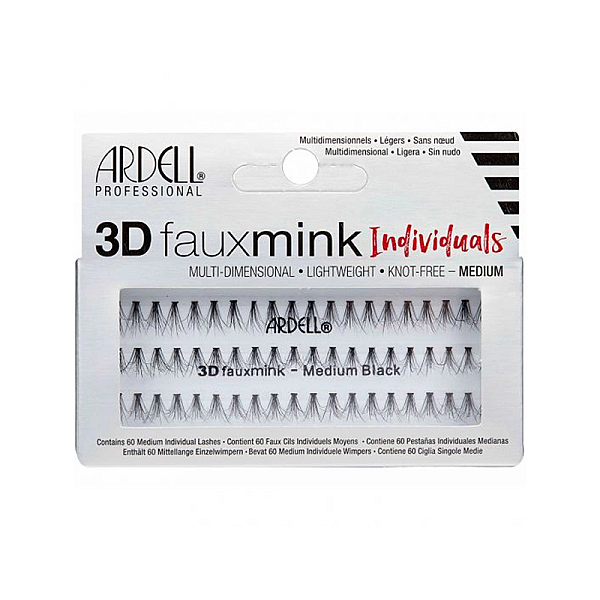 Gene individuale 3d faux mink fara nod