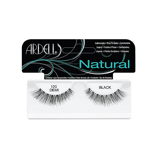 Gene false natural 120 demi - negre