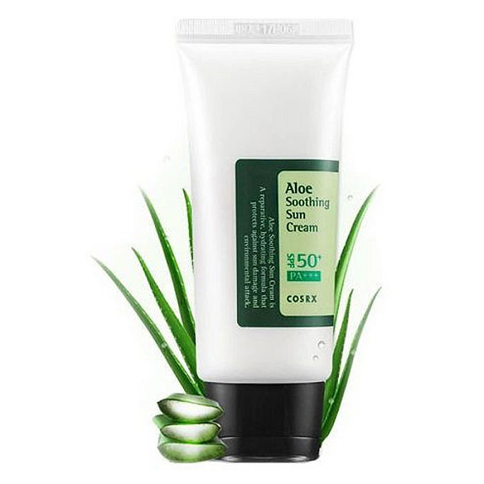 Crema cu aloe vera si spf50 pa+++ Aloe Soothing Sun Cream