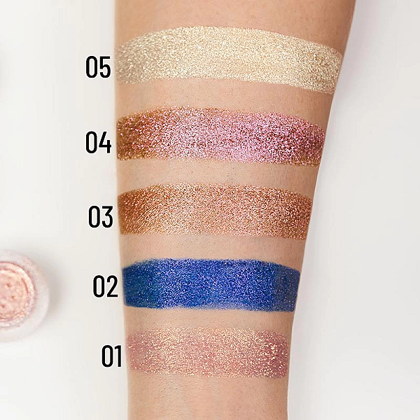 Pigment gliterat mup
