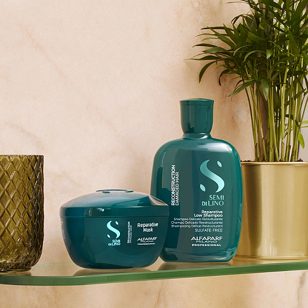 Sampon semi di lino de reconstructie reconstruction reparative shampoo