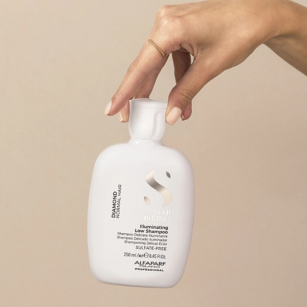 Sampon semi di lino de stralucire diamond illuminating shampoo