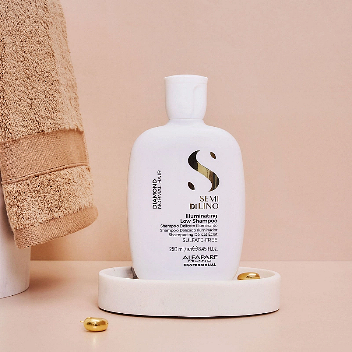 Sampon semi di lino de stralucire diamond illuminating shampoo