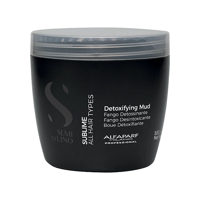 Masca semi di lino detoxifianta 500ml sublime detoxifying mud