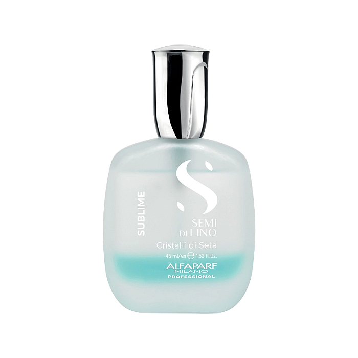 Ser semi di lino pentru stralucire cu cristale de matase 45ml sublime cristalli di seta