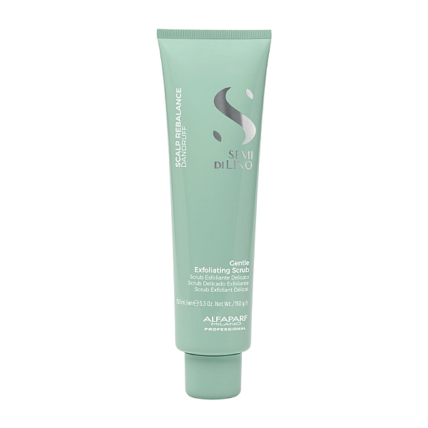 Scrub delicat exfoliant semi di lino 150ml scalp rebalance gentle exfoliating scrub