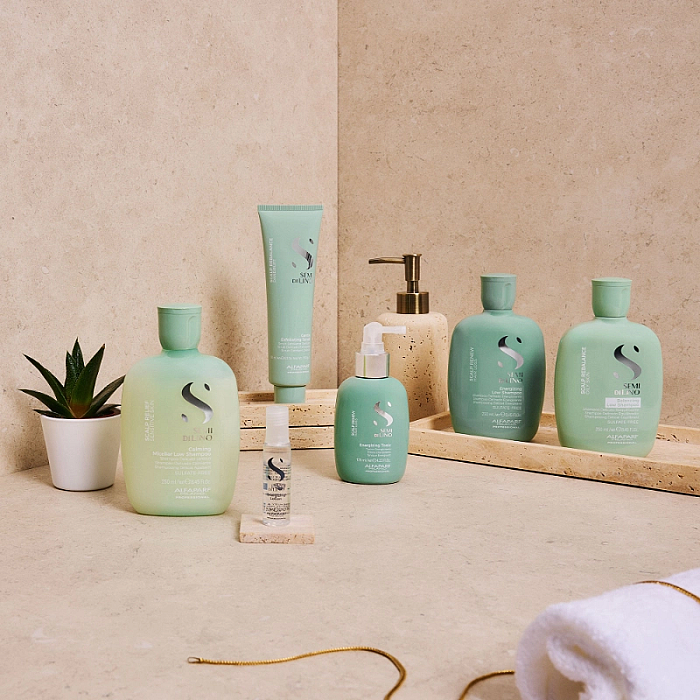 Sampon semi di lino delicat energizant scalp renew energizing low shampoo
