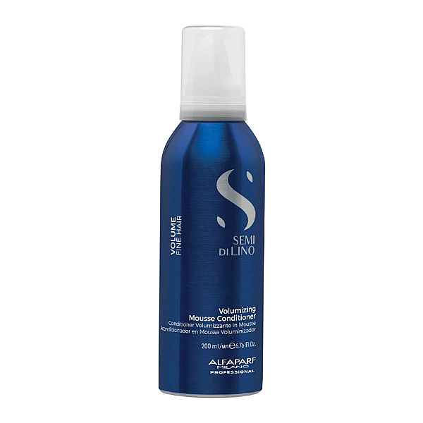 Spuma-balsam semi di lino pentru volum volumizing mousse conditioner