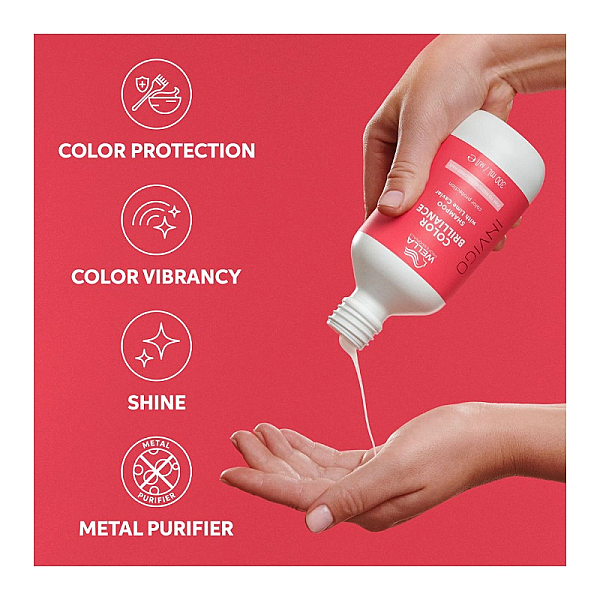 Sampon pentru par vopsit cu structura puternica invigo brilliance shampoo coarse