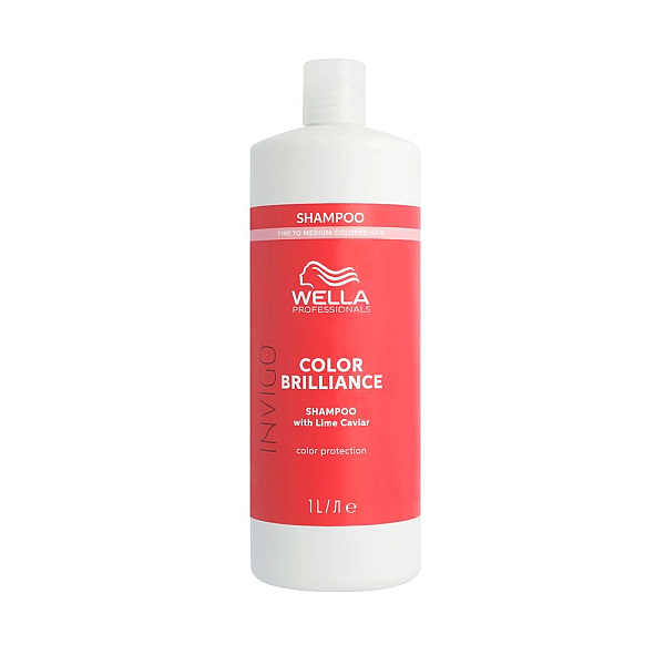 Sampon pentru par vopsit cu structura fina sau normala invigo brilliance shampoo fine