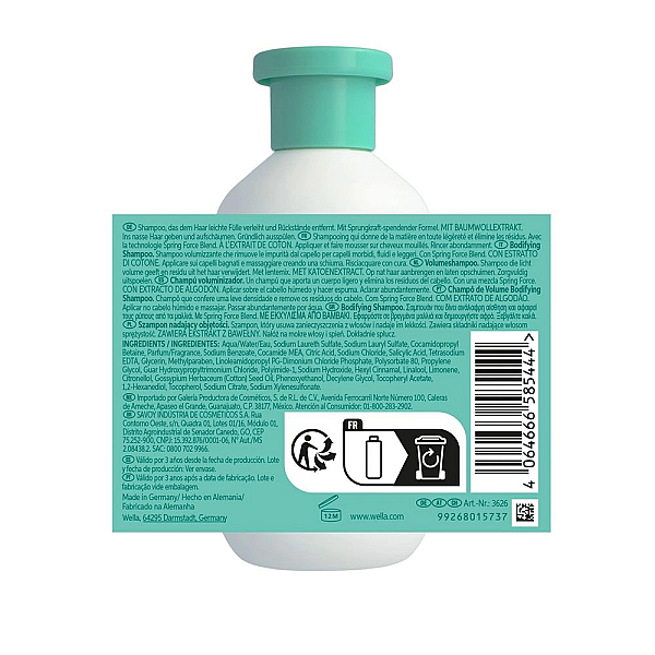 Sampon pentru volum invigo volume boost shampoo