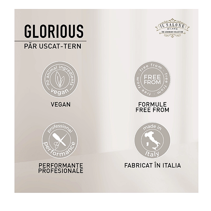 Sampon pentru par uscat sau degradat il salone glorious shampoo