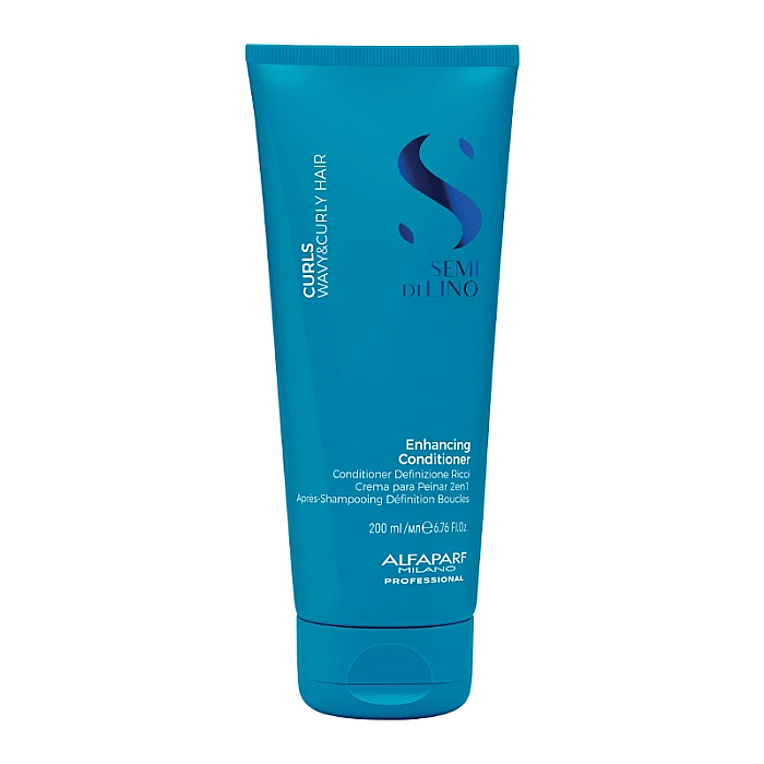 Balsam semi di lino pentru par cret sau ondulat curls enhancing conditioner