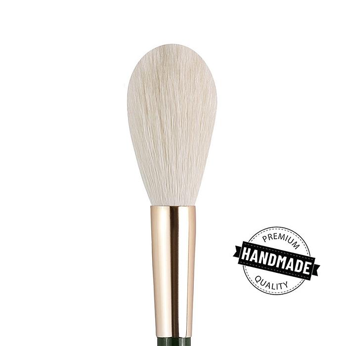 Pensula emerald pentru iluminator din par de capra m012