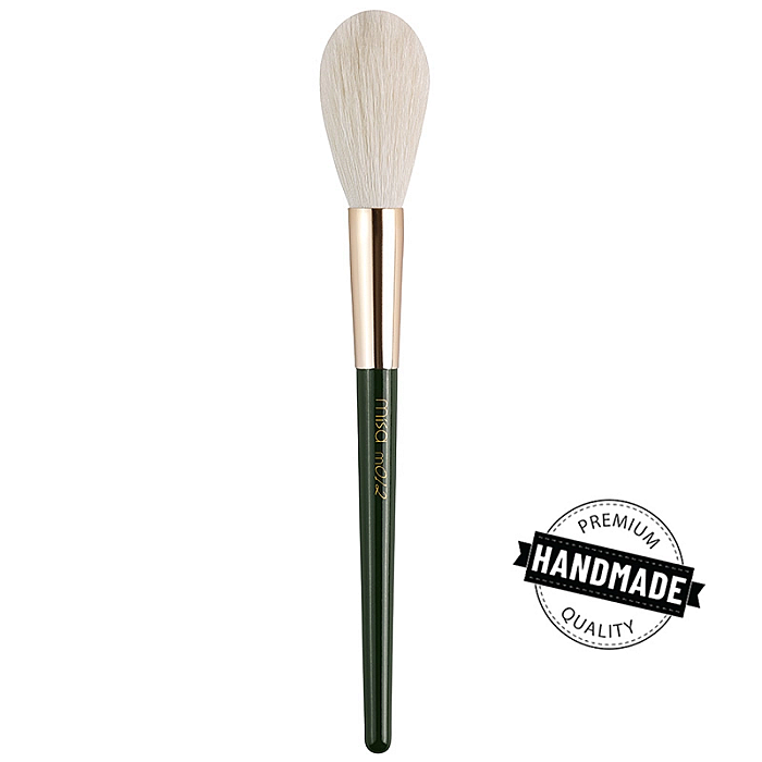 Pensula emerald pentru iluminator din par de capra m012