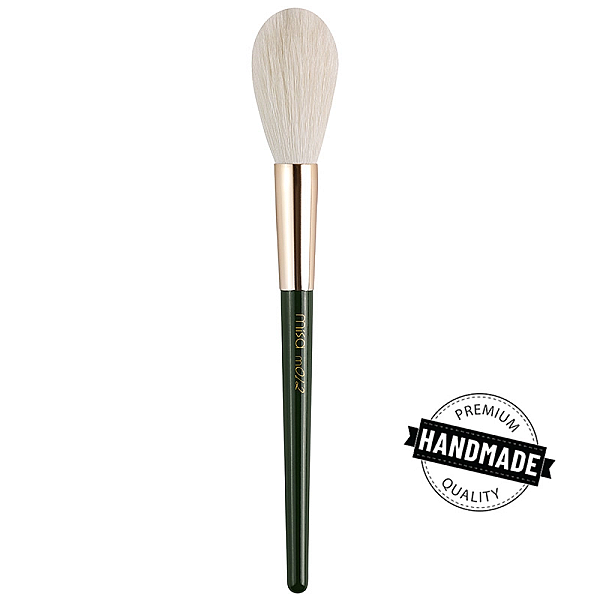 Pensula emerald pentru iluminator din par de capra m012