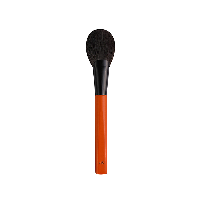 Pensula orange kiss pentru aplicare pudra din fibra de jess 03