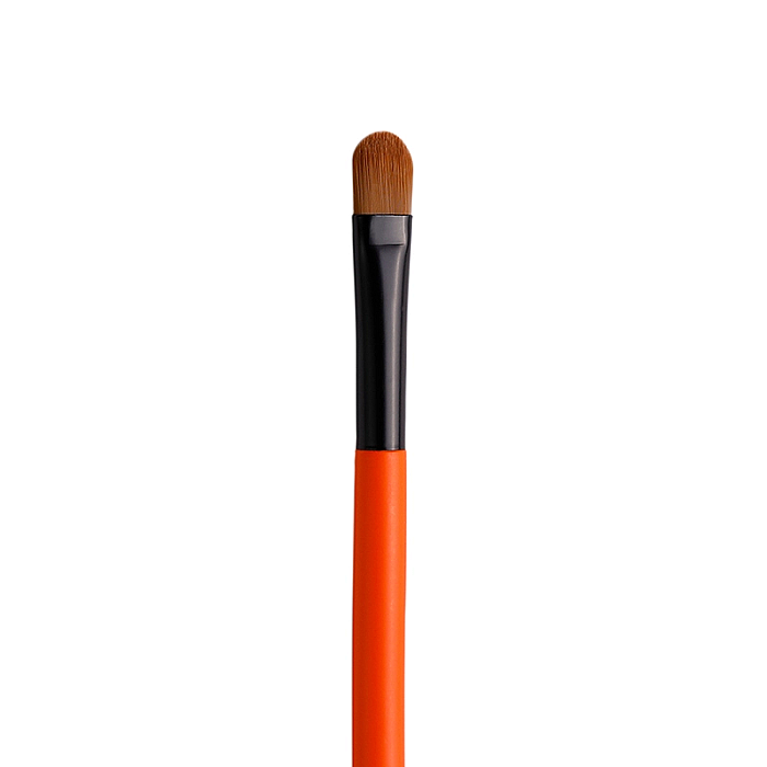 Pensula orange kiss pentru aplicare produse cremoase din fibra vegana o12s