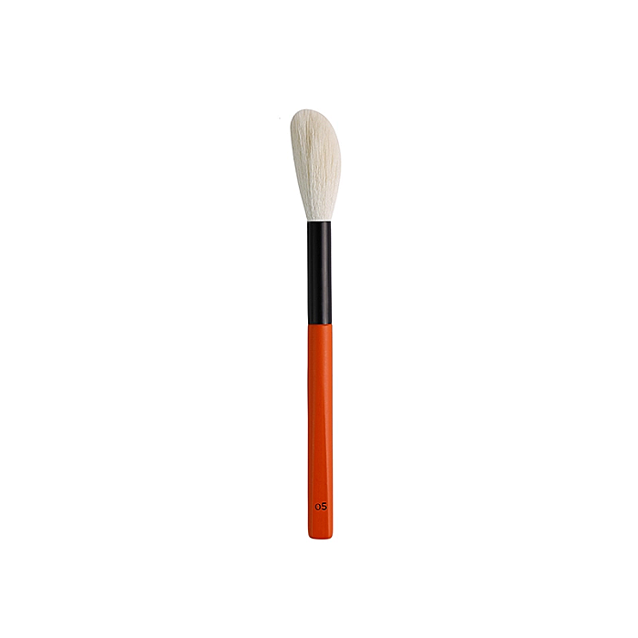 Pensula orange kiss pentru aplicare iluminator din par de capra clasa a+ o5