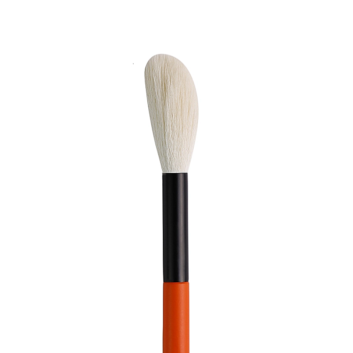 Pensula orange kiss pentru aplicare iluminator din par de capra clasa a+ o5
