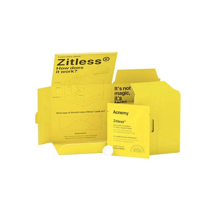 Plasturi cu microdarts pentru cosuri, zitless