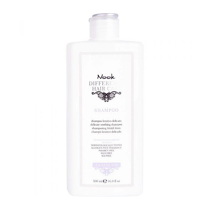 Sampon calmant pentru scalp iritat difference hair care leniderm shampoo