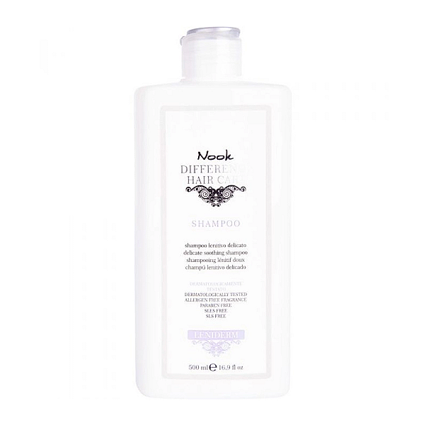 Sampon calmant pentru scalp iritat difference hair care leniderm shampoo