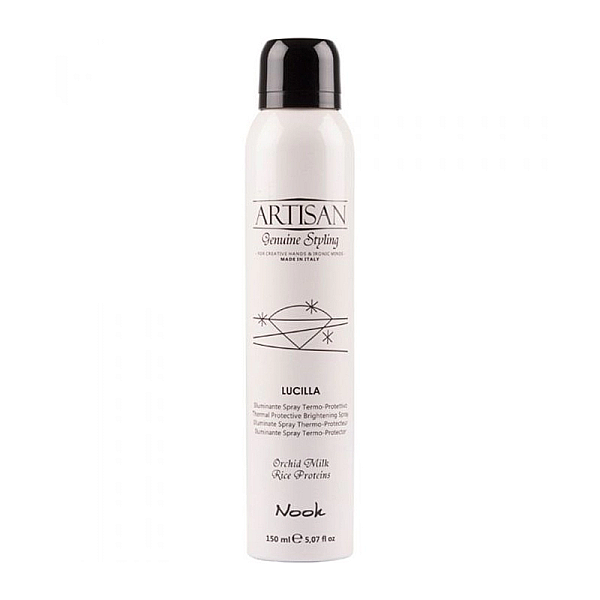 Spray pentru luciu cu protectie termica artisan lucilla