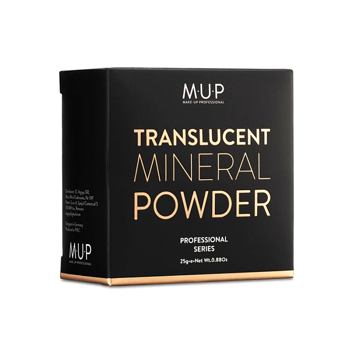 Pudra pulbere waterproof translucent mineral powder