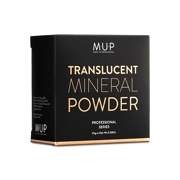 Pudra pulbere waterproof translucent mineral powder