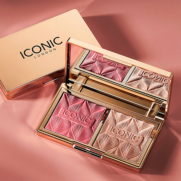 Paleta duo silk glow rose