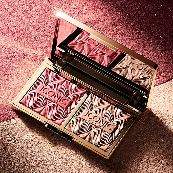 Paleta duo silk glow rose