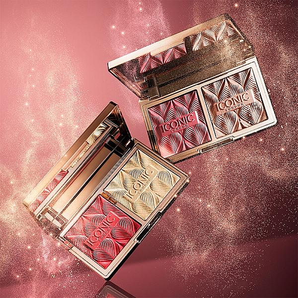 Paleta duo silk glow rose