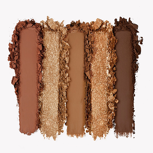 Paleta 5 farduri golden hour