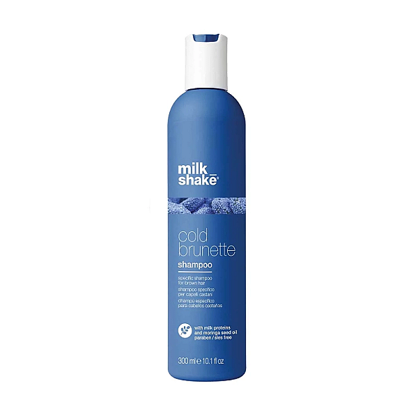 Sampon pentru neutralizarea tonurilor de rosu sau portocaliu cold brunette