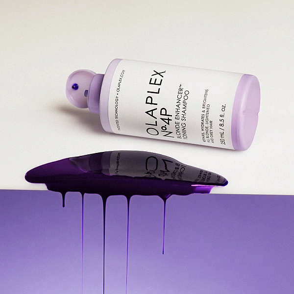 Sampon pentru neutralizarea tonurilor de galben blonde enhancer toning nr.4p