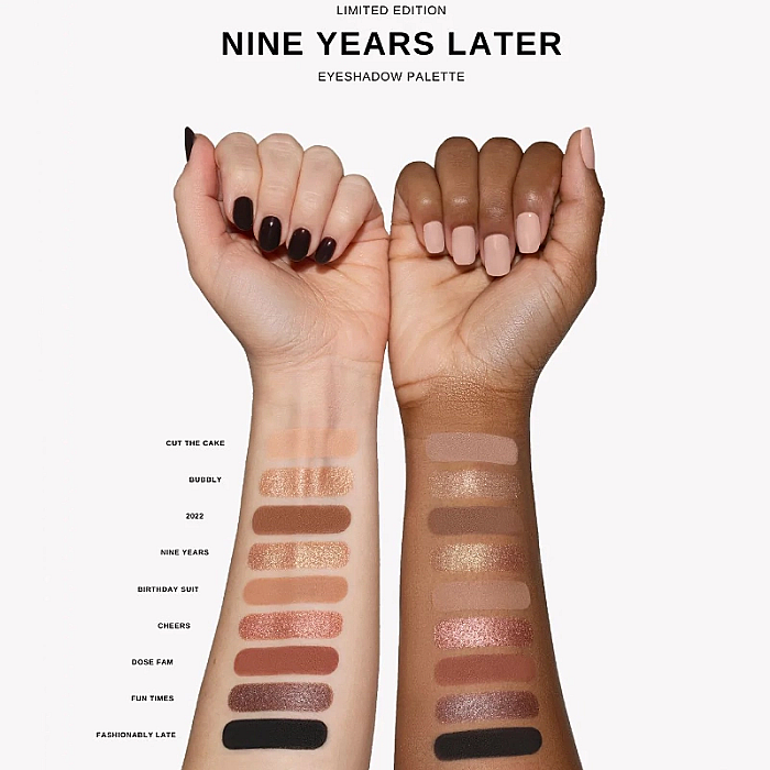 Paleta 9 farduri nine years later