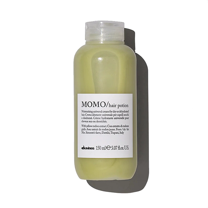 Crema hidratanta fara clatire pentru par uscat momo potion