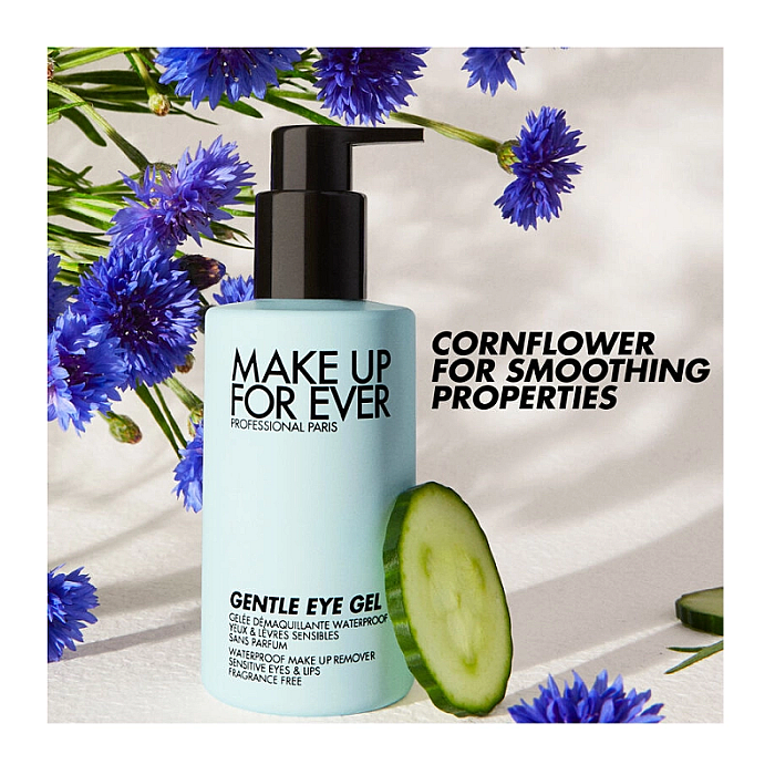 Demachiant waterproof gentle eye gel 