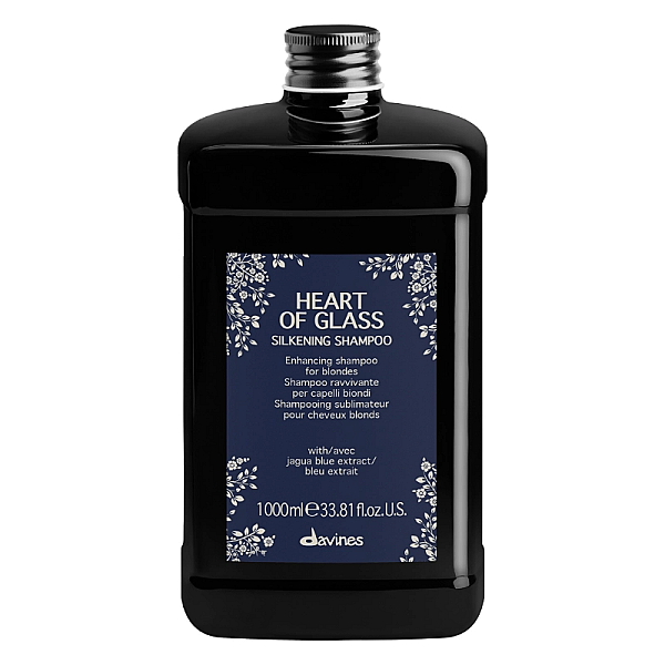 Sampon pentru par blond heart of glass silkening shampoo