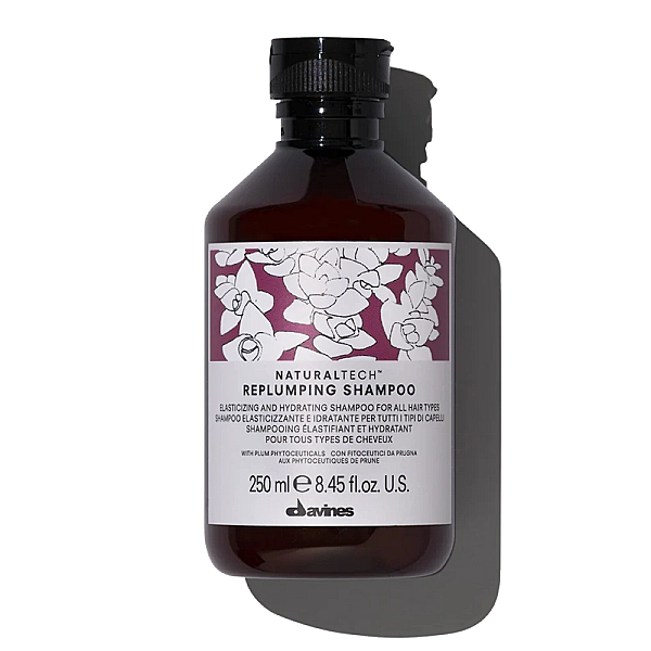 Sampon pentru sustinerea elasticitatii firului de par naturaltech replumping