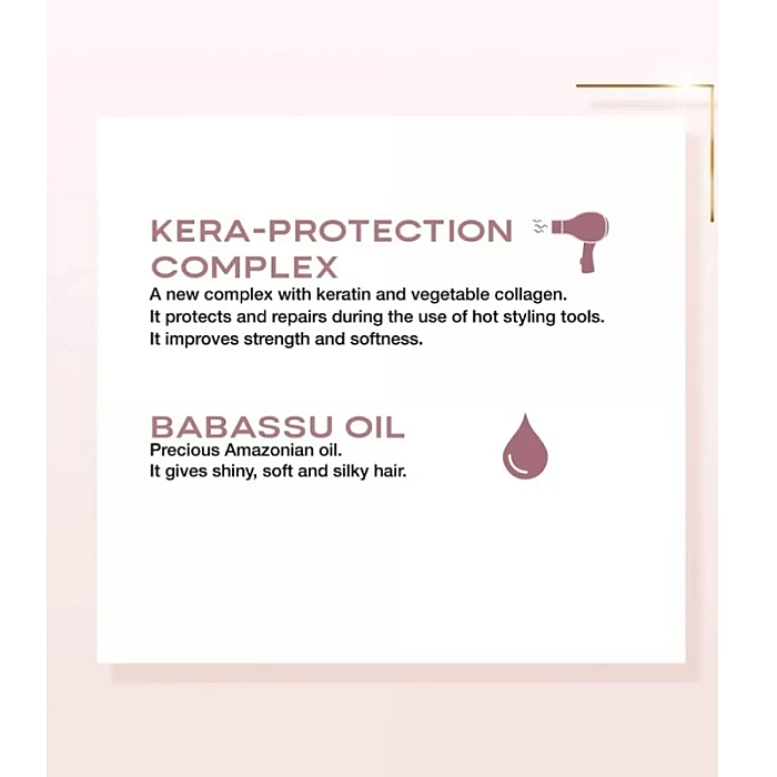 Sampon pentru intretinere cu keratina lisse design keratin therapy