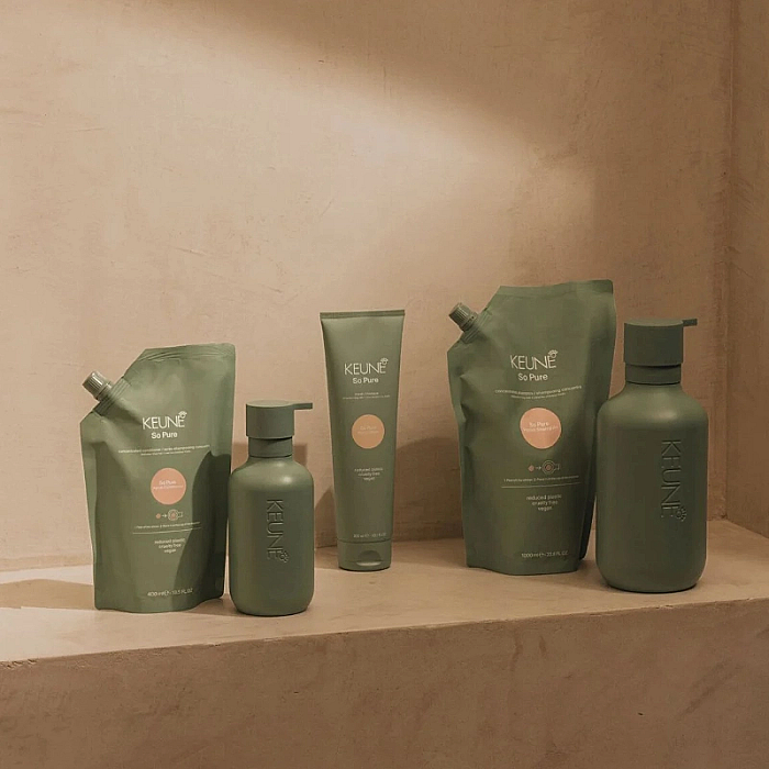 Sampon anti-frizz pentru netezirea parului so pure polish refill