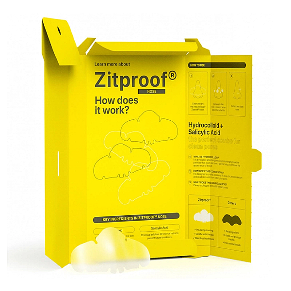 Plasturi hidrocoloidali pentru nas zitproof nose 10buc