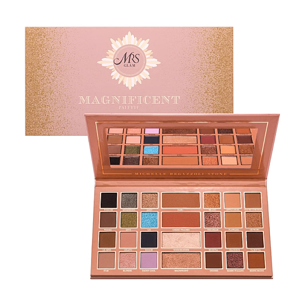 Paleta de farduri pentru fata si ochi mrs glam magnificent
