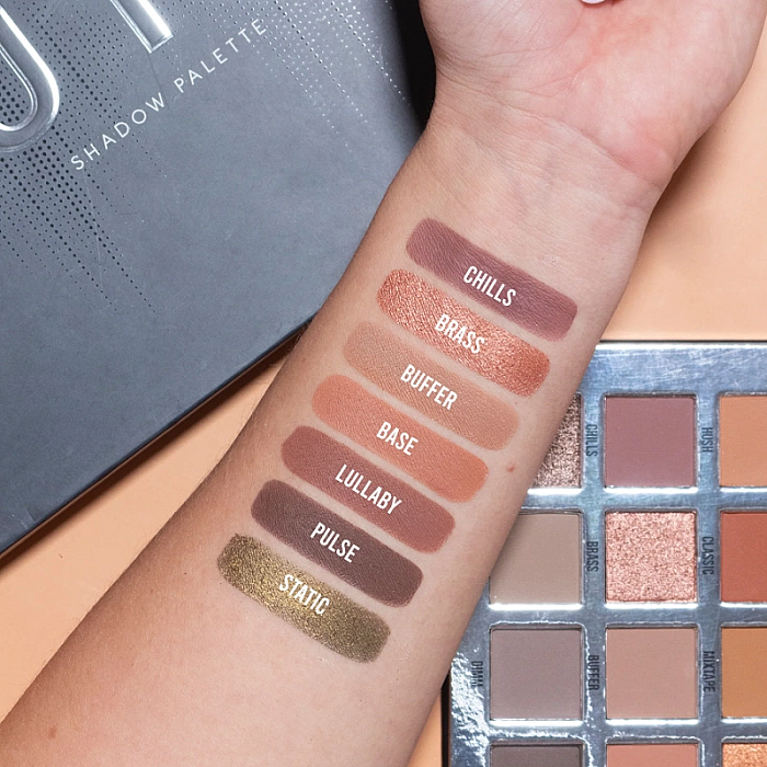 Paleta farduri nude muted 