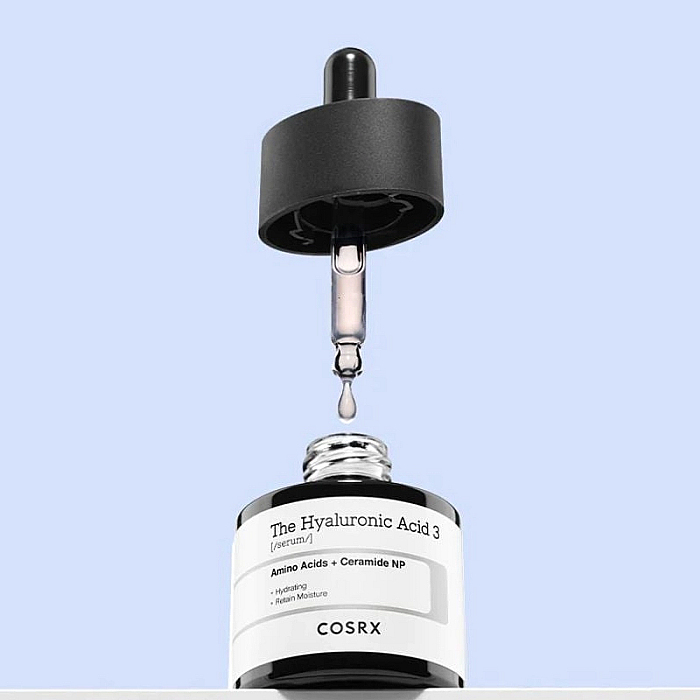 Serum hidratant cu 3% acid hialuronic