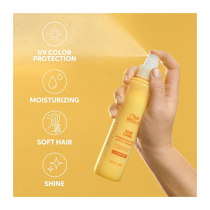 Spray leave-in cu protectie uv invigo sun care