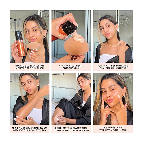 Spuma autobronzanta prep set tan mousse 150ml