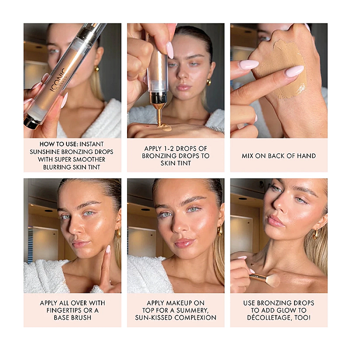 Picaturi bronzante instant sunshine bronzing drops
